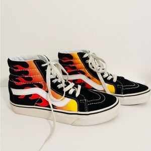 Vans Sk8-Hi Reissue Flames High Top Sneaker